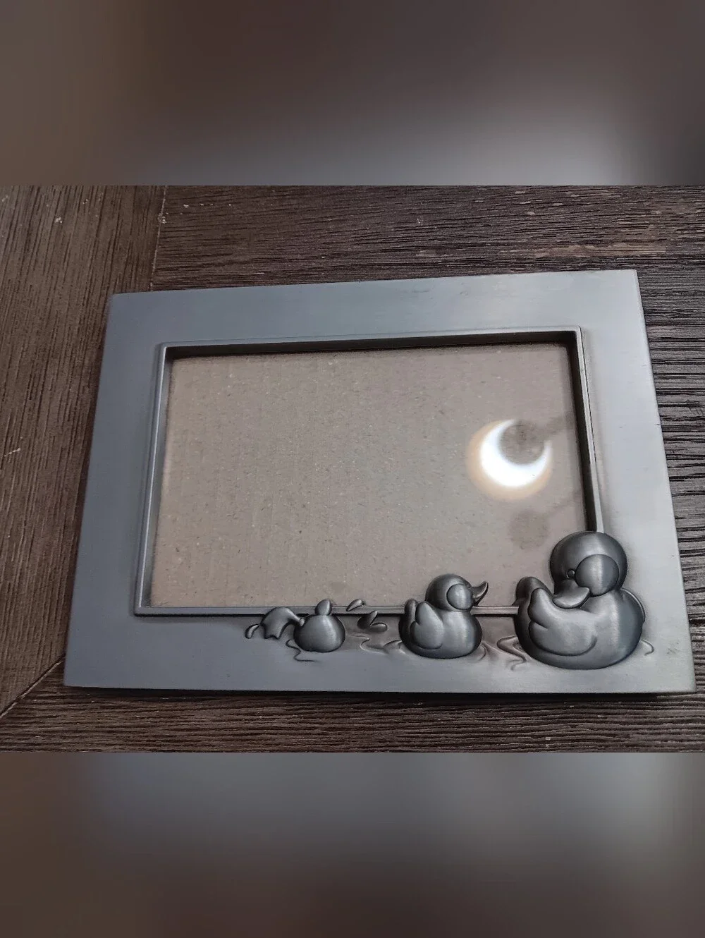 Decorative Metal Picture Frames in Silver-Gray